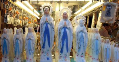 Indre : apparition mystérieuse de Bernadette Soubirous sur un parking