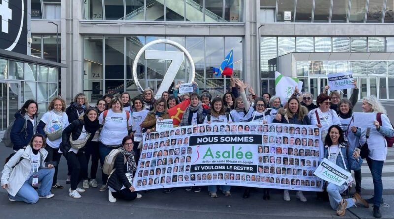 Infirmières d'Asalée en grève : salaires impayés depuis deux mois