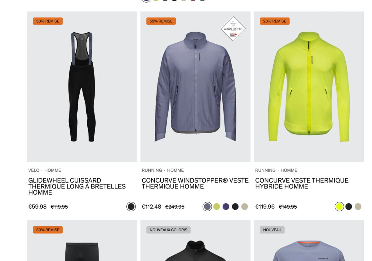 gorewear site