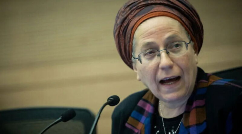 La fille de la ministre sioniste des Colonies retrouvée morte.