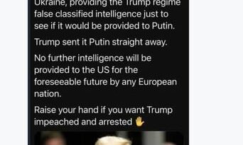 La France et l’Ukraine n’ont pas prouvé avoir testé Trump.