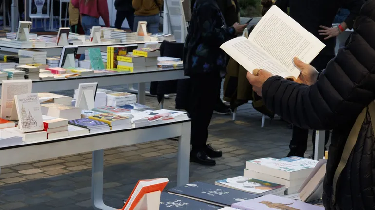 La Foire du Livre de Bruxelles, le 15 mars 2025.
