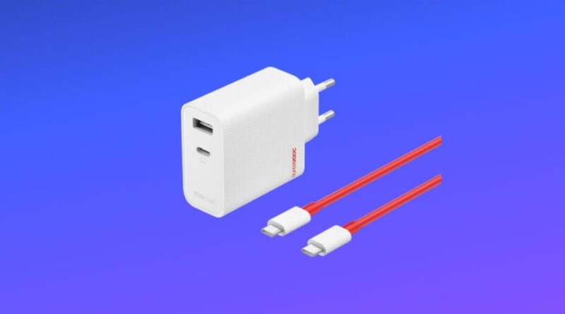 Le chargeur SUPERVOOC 80W à deux ports de OnePlus à moins de 30 € permet un gain de temps.