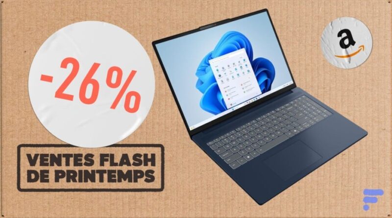 Le laptop Lenovo Core i7, 16 Go RAM, 1 To SSD à -220 € sur Amazon