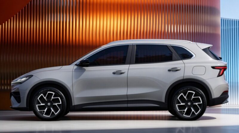 Le MG4X, voiture électrique innovante avec batterie semi-solide de série.