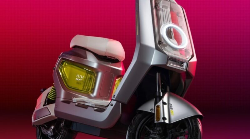 Le Niu NXT2, scooter électrique innovant inspiré des voitures haut de gamme.