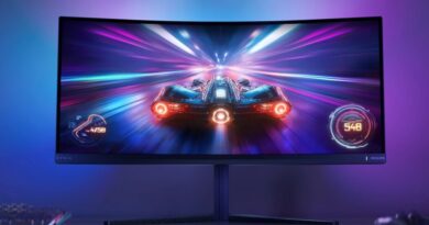 L'écran PC gamer incurvé QD-OLED Philips 34 pouces sous 550 €