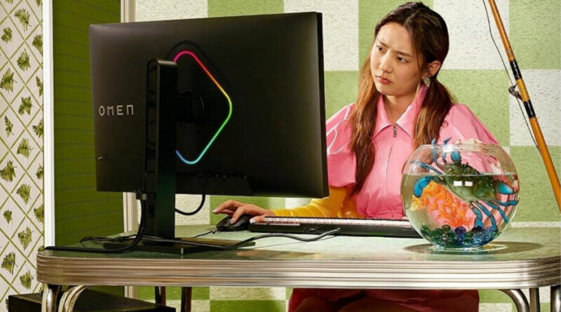 L'écran PC gaming HP 24″ QHD 240 Hz à moins de 200 €.