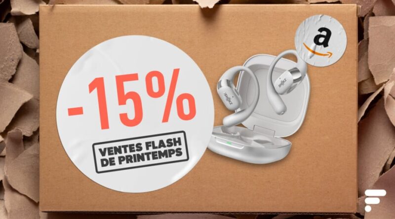 Les Shokz OpenFit 2 Plus, notés 9/10, en réduction de 15 % sur Amazon.