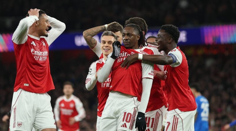 Ligue des champions : Arsenal en quart de finale grâce à Eze