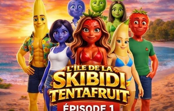 « L’Île de la Skibidi Tentafruit » : une téléréalité IA inédite.