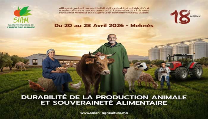 Meknès : 18e SIAM centré sur durabilité et souveraineté alimentaire