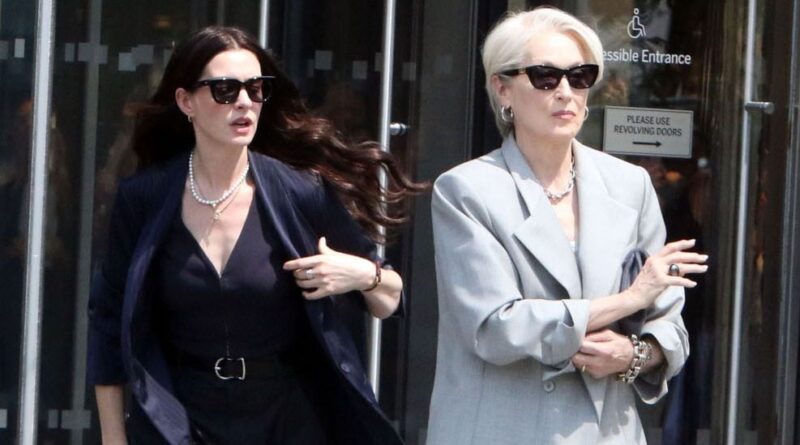 Meryl Streep et Anne Hathaway ne s'opposent pas à la maigreur dans Â« Le Diable s'habille en Prada 2 Â»