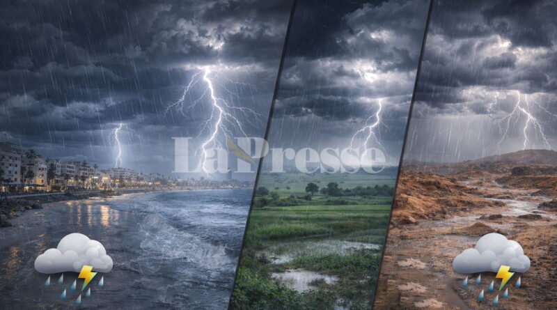 Météo : plusieurs régions ne bénéficient pas de ciel clair, pluies et vent modéré.