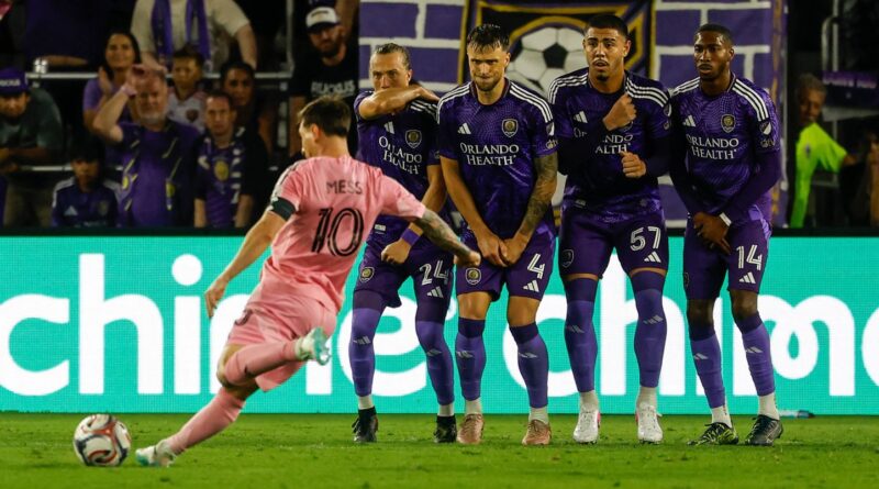 MLS : L'efficacité du cheat code « Messi sur coup franc » pour l'Inter Miami