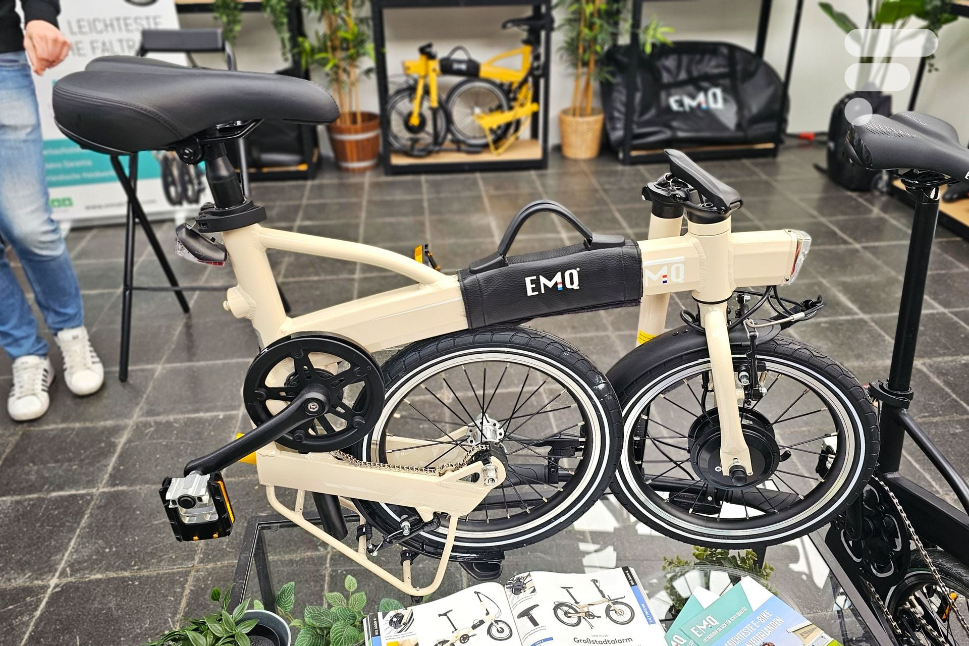 EMQ vélo électrique pliant léger