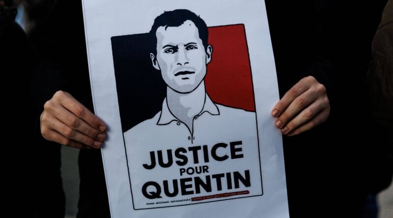 Mort de Quentin Deranque : Deux suspects écroués après mise en examen à Lyon