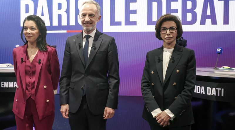 Municipales 2026 à Paris : Grégoire, Dati et Chikirou dans un débat explosif.