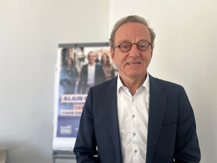 Alain Carignon est le candidat de la liste 