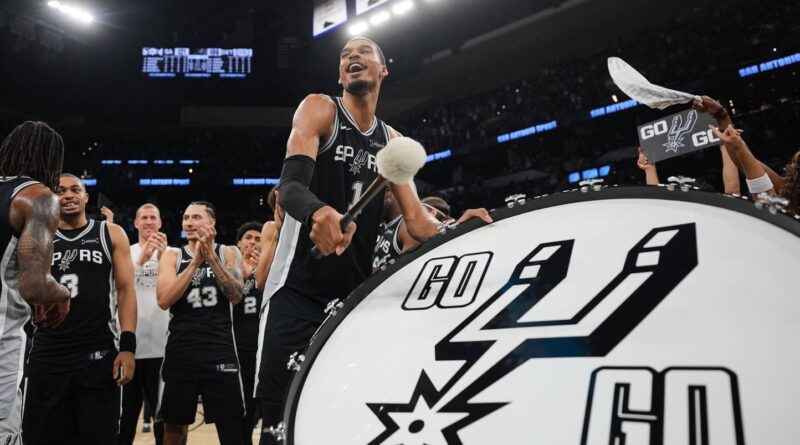 NBA : Wembanyama brille face à Detroit, les Spurs gagnent aisément