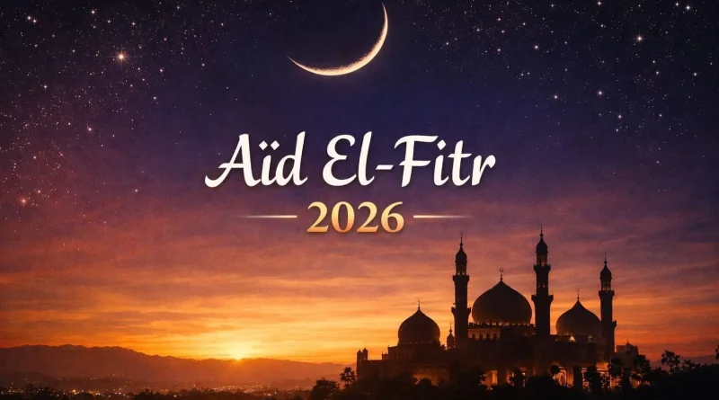 Neuf pays arabes annoncent que vendredi sera le premier jour de l’Aïd el-Fitr.