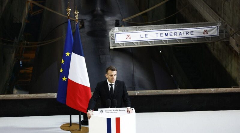 Nucléaire : Macron annonce une augmentation des têtes et la « dissuasion avancée »