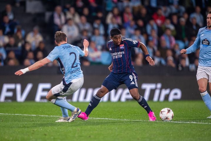 En égalisant dans les dernières minutes du match aller en Galice (1-1), l'attaquant brésilien Endrick a permis à l'OL de conserver toutes ses chances de qualification pour les quarts de finale de la Ligue Europa.