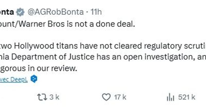 Paramount Skydance et Warner : fusion inquiétante pour CBS et CNN ?