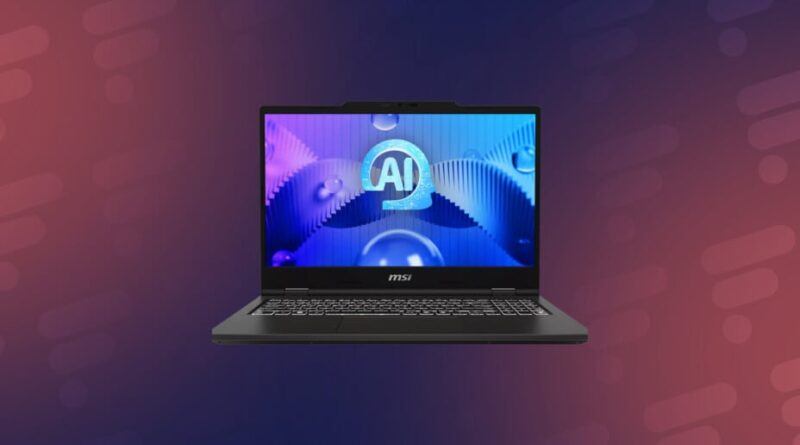 PC portable MSI (Intel Core Ultra 7, RTX 5060) à 500 euros moins cher