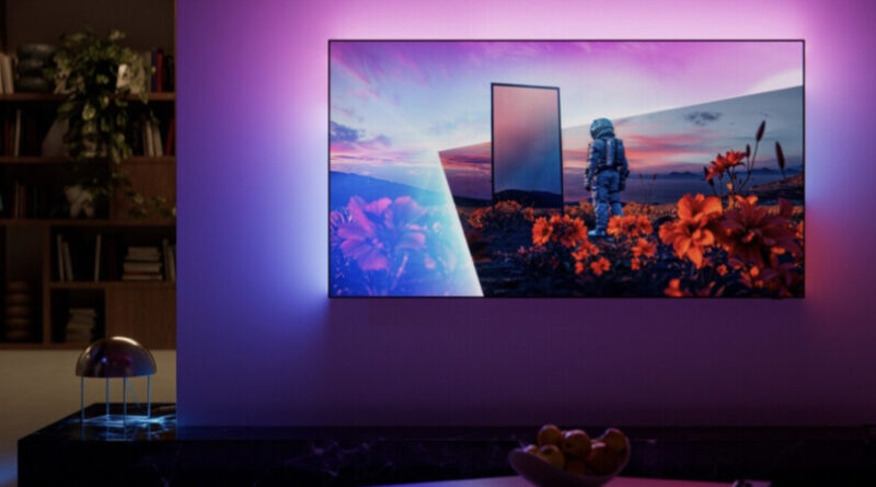 Philips dévoile sa gamme TV Ambilight 2026 avec téléviseur RGB Mini-LED.