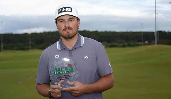 Pierre Pineau remporte le Hilton Classic de golf.