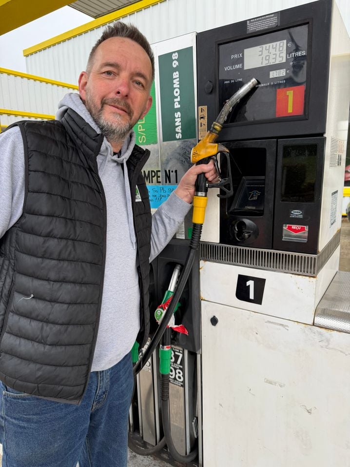 Jacques Vaysse a fait le choix de ne pas encore répercuter l'augmentation des prix du carburant sur les tarifs à la pompe.