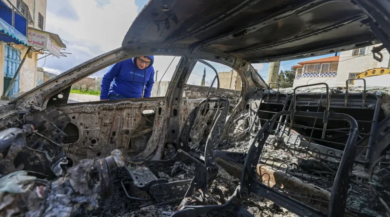 Proche-Orient : des villages en Cisjordanie incendiés par des colons israéliens