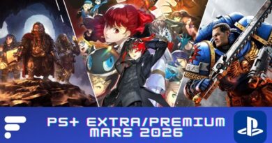 PS Plus Extra et Premium : jeux offerts en mars 2026, incluant Warhammer 40,000 et Persona