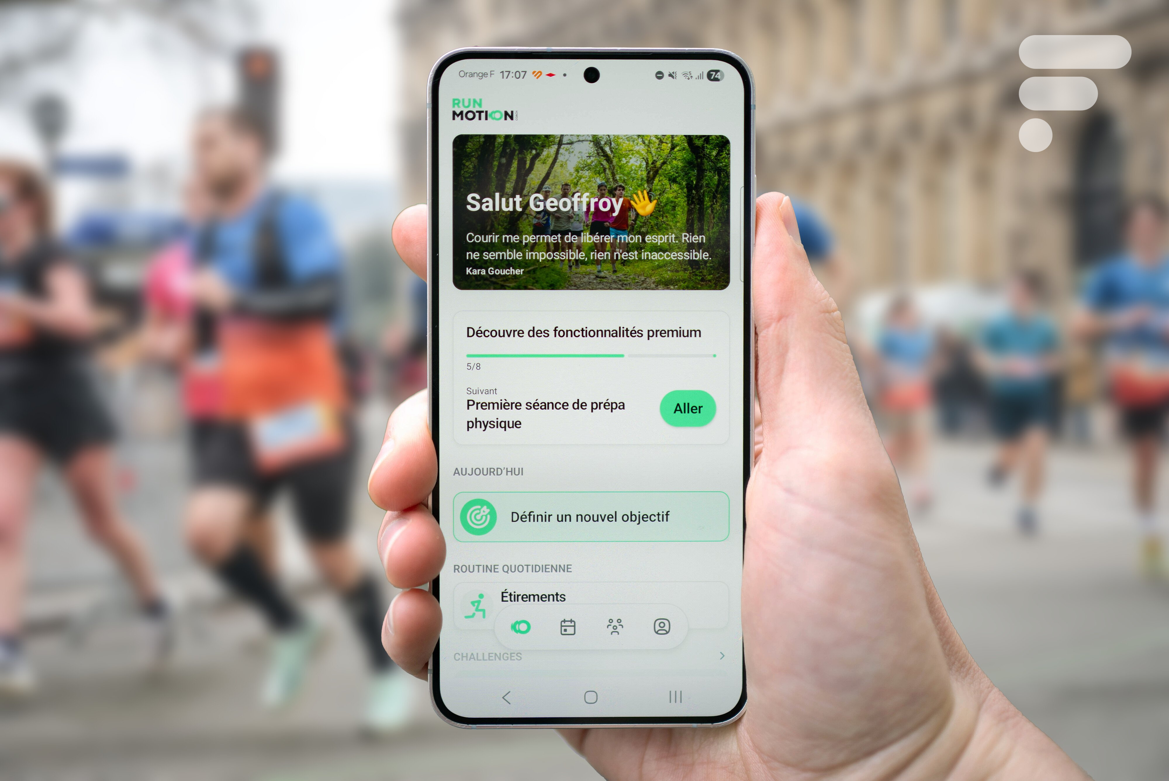 L'application RunMotion Coach