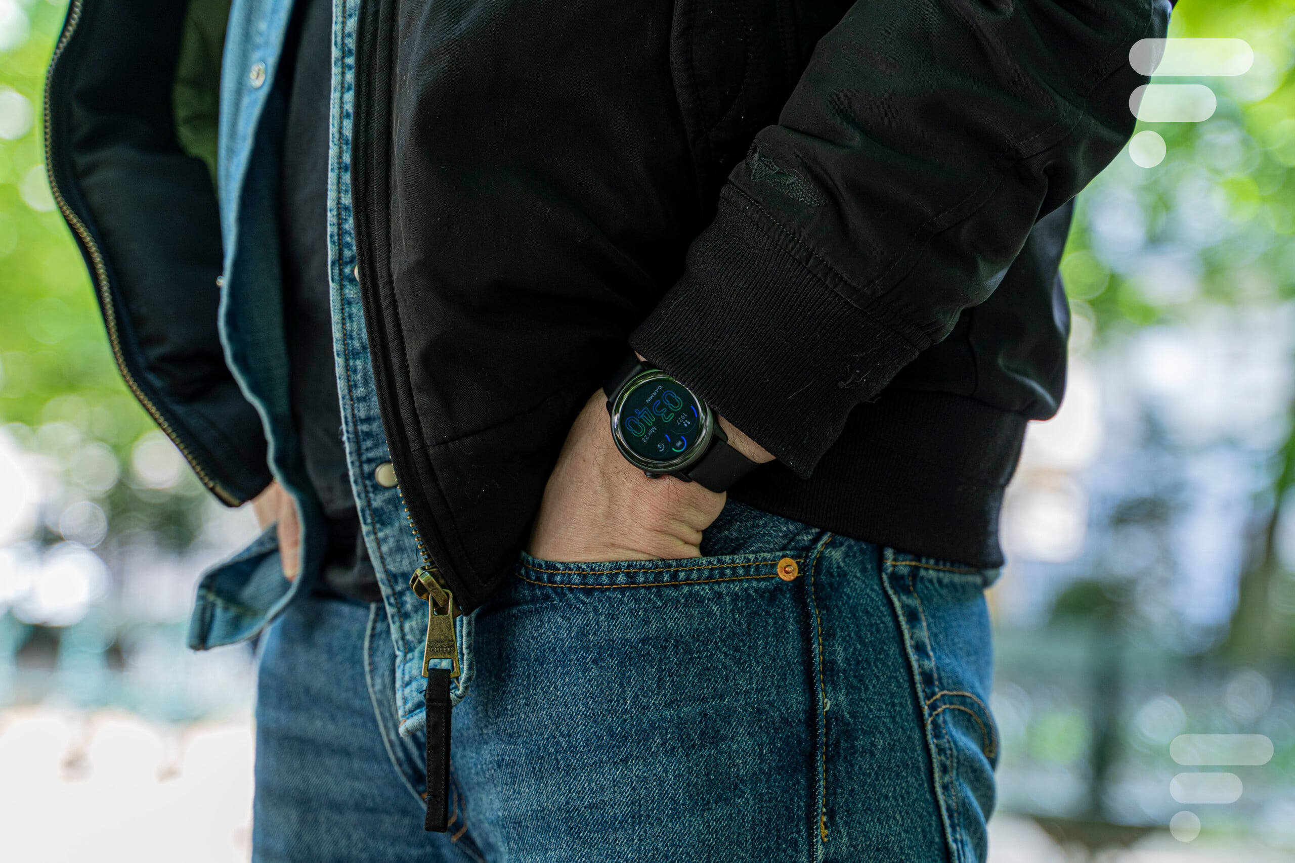 L'affichage always-on de la Garmin Vivoactive 6