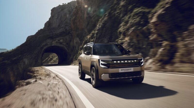Renault Bridger : un mini-SUV électrique au look baroudeur.