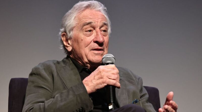 Robert De Niro ne cache pas son émotion sur Trump en interview