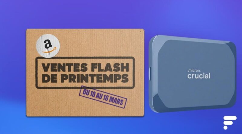 SSD externe 2 To en promotion avec 50 € de réduction sur Amazon.