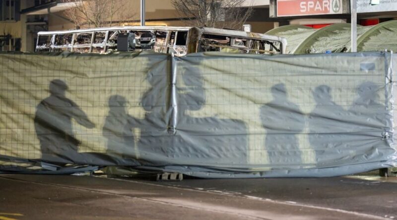 Suisse : Le suspect de l'incendie d'autocar s'est immolé.