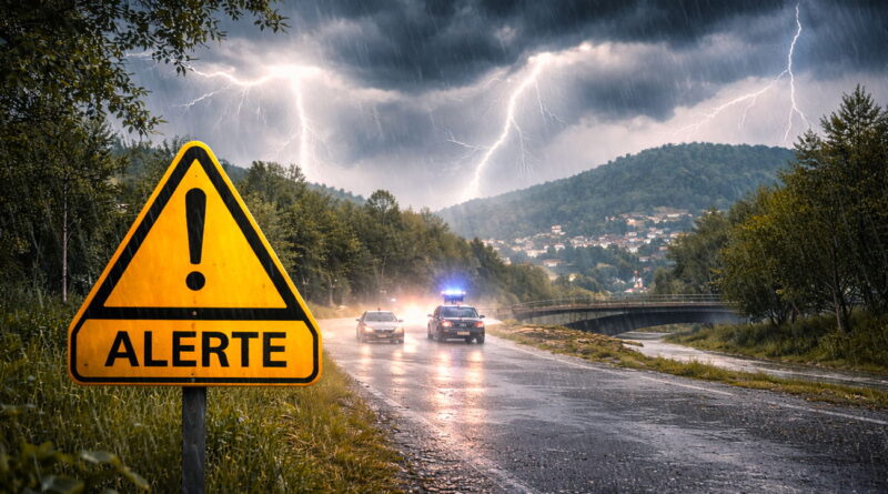 Tunisie : alertes météo pour pluies, orages et neige ce week-end