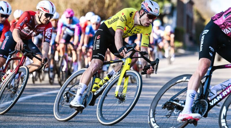 Van Aert dénonce un « sabotage » après sa crevaison au GP Samyn.