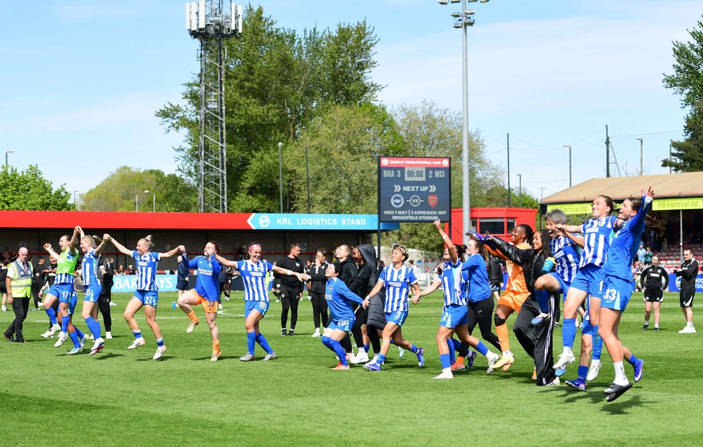 Brighton réalise un stade de 10.000 places pour l'équipe féminine.