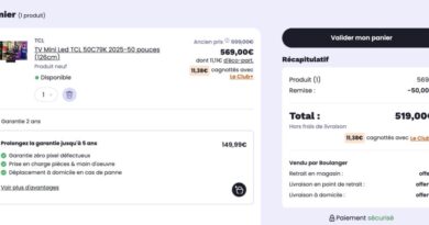 Ce TV 4K QD-Mini LED 50″ à 144 Hz ne coûte pas plus de 500 €