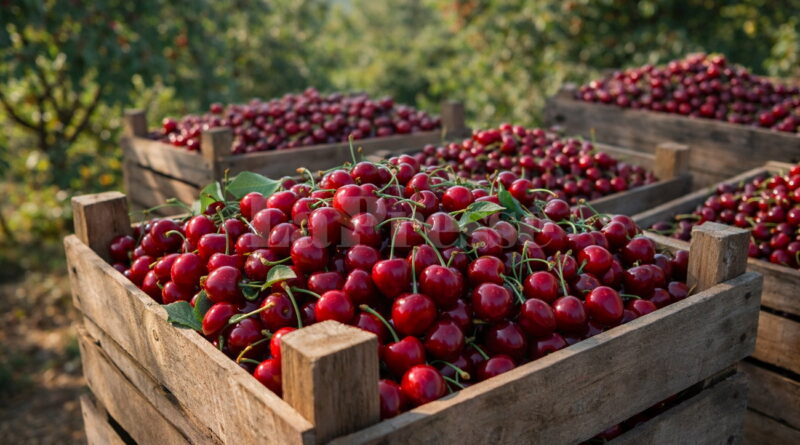 Cerises en Tunisie : révélations sur les prix chez le producteur