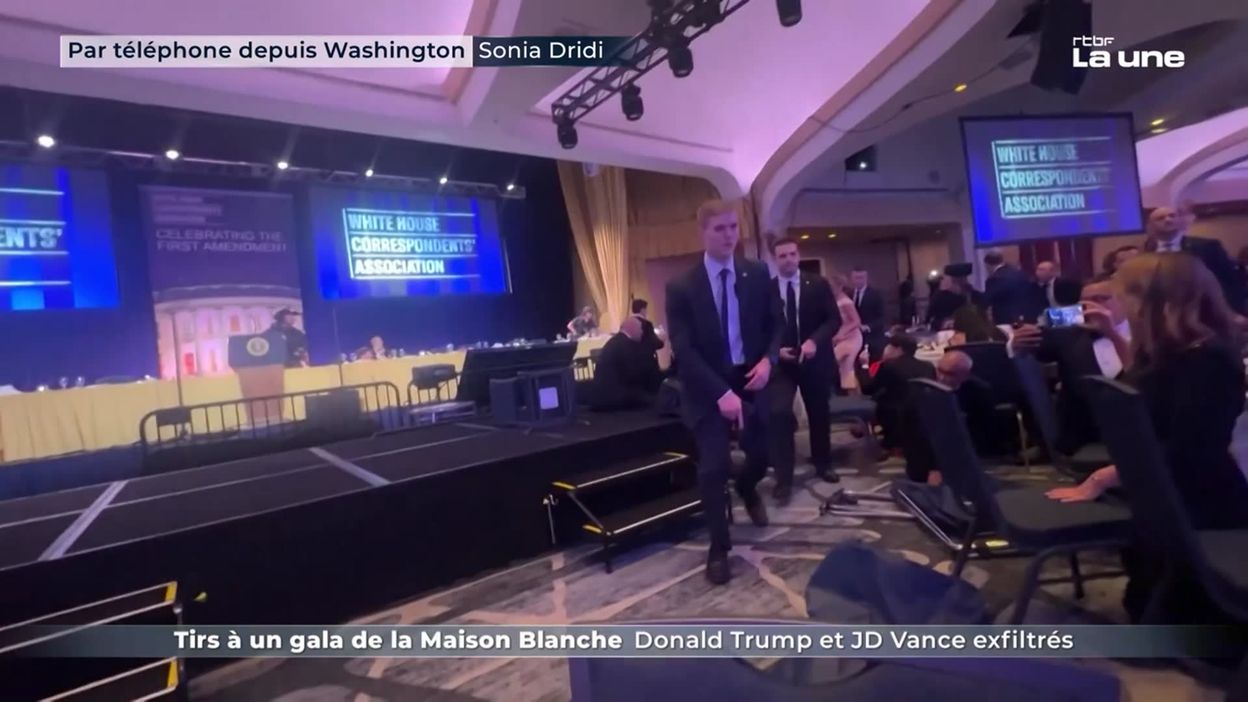 Donald Trump évacué et indemne après tir au dîner des correspondants, tireur "ne coopère pas"