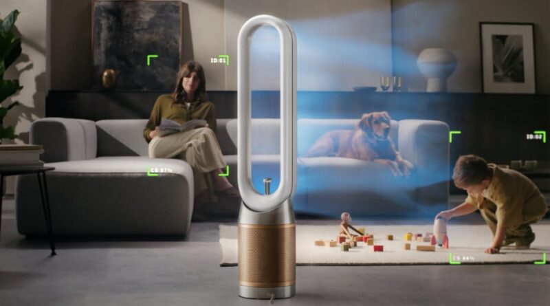 Dyson lance le Find+ Follow Purifier Cool, premier ventilateur purificateur.