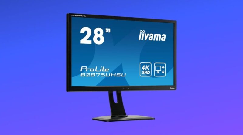 Écran 28″ 4K à 1ms de latence : -50% sur Amazon