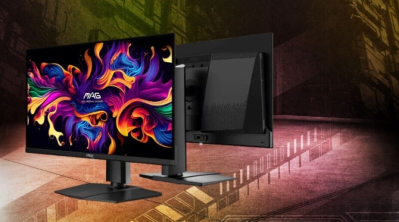 Écran PC QD-OLED MSI (240 Hz, 0,03 ms) en promotion chez Darty