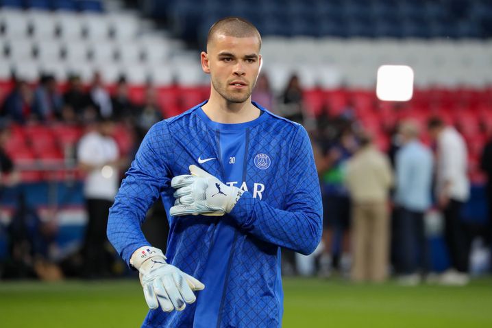 Lucas Chevalier n'a plus disputé le moindre match avec le PSG depuis le 23 janvier.